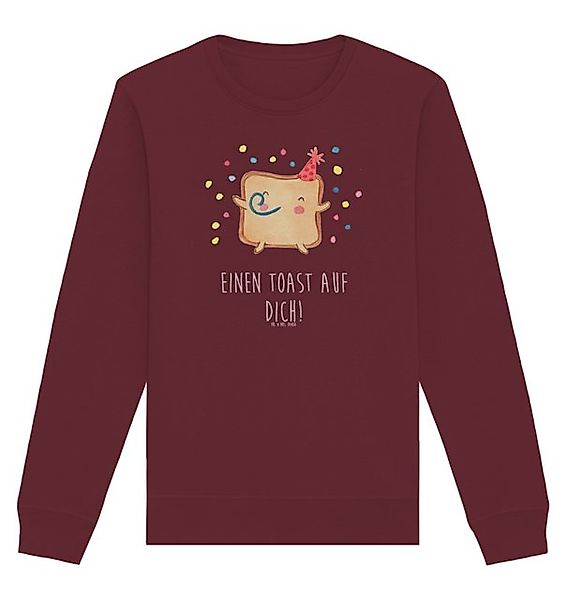 Mr. & Mrs. Panda Longpullover Toast Party Größe XXL - Burgundy - Geschenk, günstig online kaufen