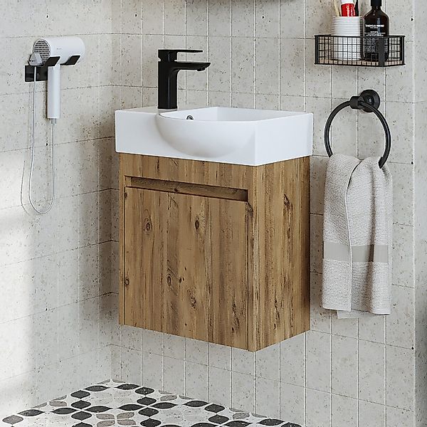 Roomart Badmöbel-Set LEO, (Badmöbelset Unterschrank mit günstig online kaufen