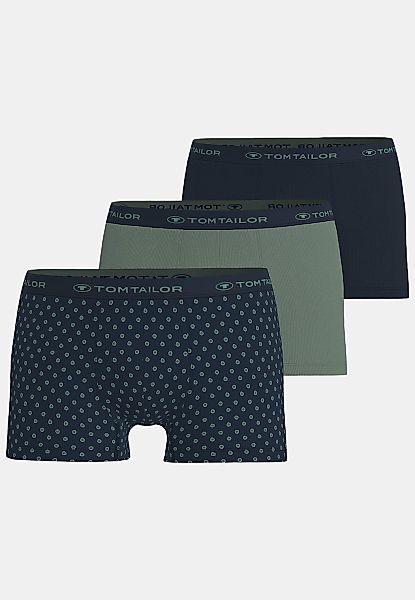 TOM TAILOR Retro Pants "Buffer" 3er Pack, bequem, eng, mit Logobund, mit Pr günstig online kaufen