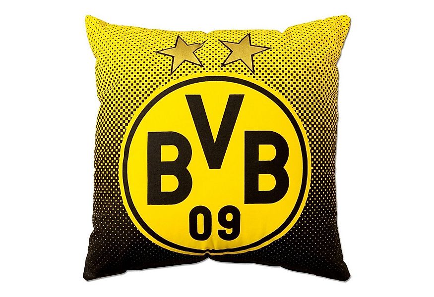 BVB Kopfkissen BVB-Kissen mit Emblem (40x40cm), Füllung: Oberstoff 100% Bau günstig online kaufen