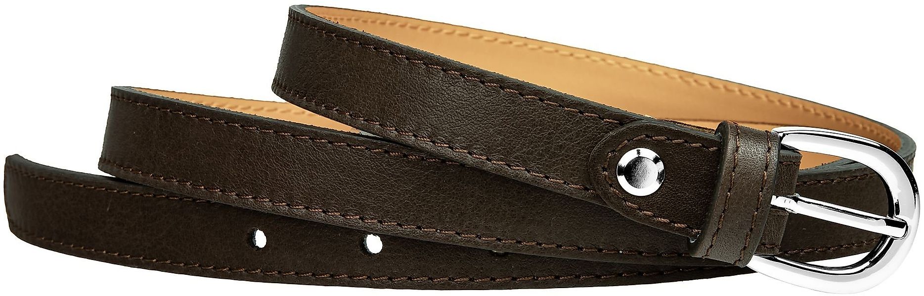 Caspar Taillengürtel GU273 aus echtem Leder günstig online kaufen