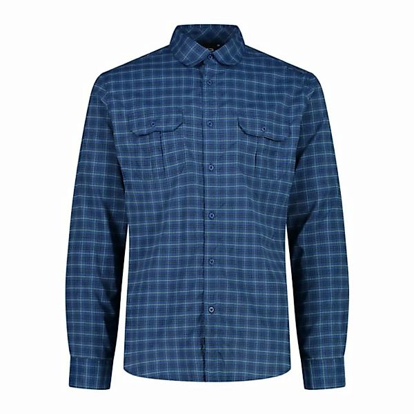 CMP Outdoorhemd MAN SHIRT LIGHT BLUE-B.BLUE-LIME günstig online kaufen