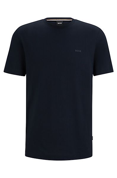 BOSS T-Shirt T-Shirt mit gummiertem Logo-Print günstig online kaufen