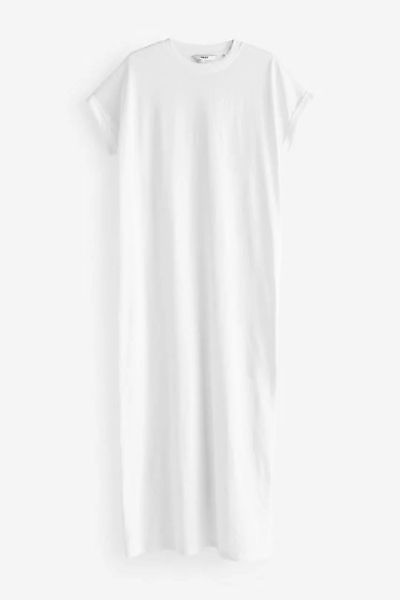 Next Shirtkleid Kurzärmeliges Maxi-T-Shirt-Kleid (1-tlg) günstig online kaufen