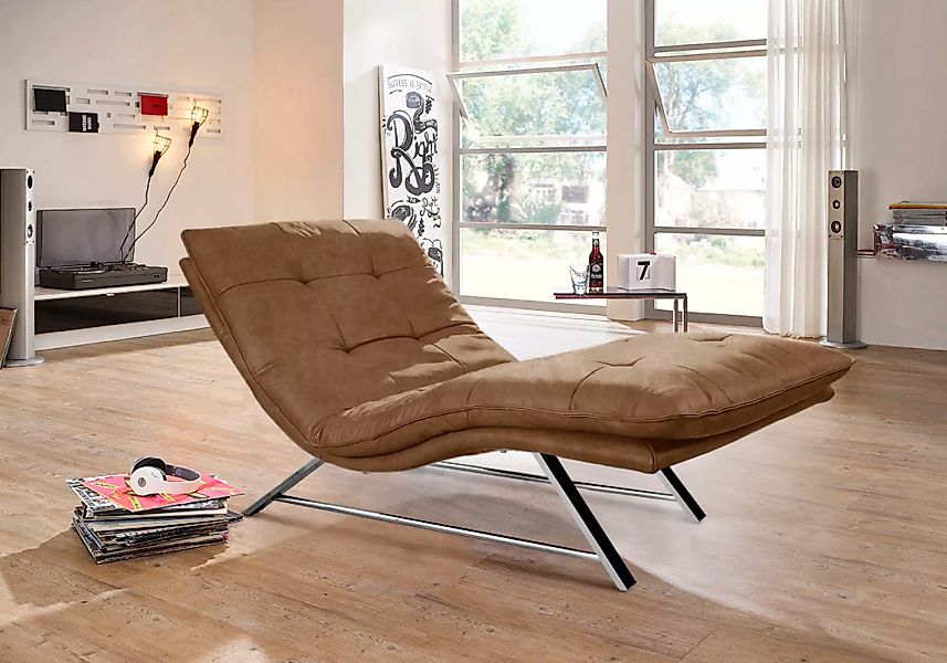 W.SCHILLIG Relaxliege »daily dreams«, in Waffelkissen-Optik, wahlweise mit günstig online kaufen