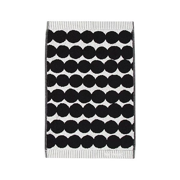 Räsymatto Handtuch schwarz Gästehandtuch 30 x 50cm günstig online kaufen