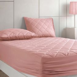 Matratzenschoner Gesteppter Matratzenschoner Flüssigkeitsbeständig Fitted N günstig online kaufen