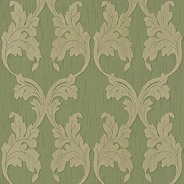 Tadessi Tapete Barock Nicolo M1 No 3776 Vliestapete Grün Klassik Vintage St günstig online kaufen