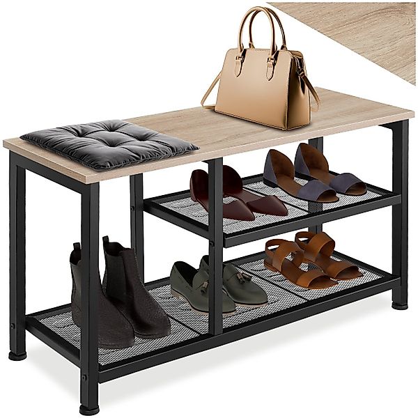 tectake Schuhregal Taunton, Set 1-tlg., Industrial günstig online kaufen