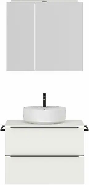 nobilia® Badmöbel-Set »Alvene« vormontiert, mit Soft-Close, 2 Stk. tlg. günstig online kaufen