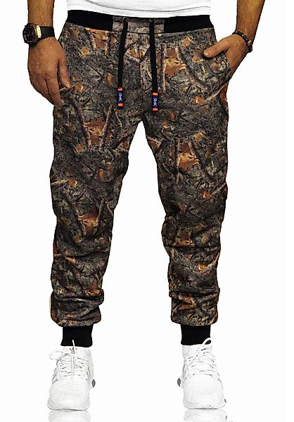 RMK Jogginghose Herren Trainingshose Fitnesshose Sport Hose Sweatpants Camo günstig online kaufen