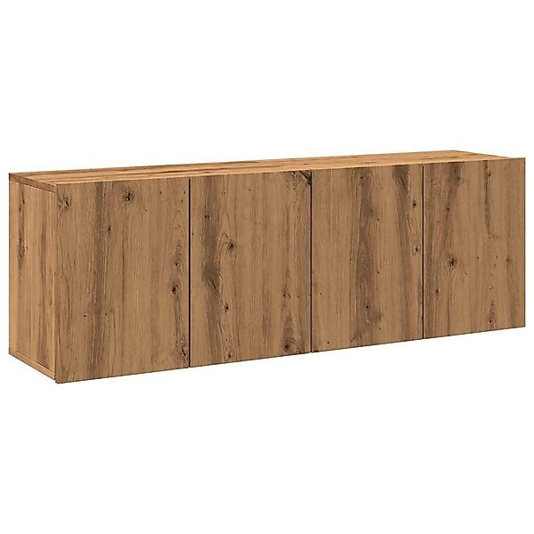 vidaXL TV-Wand TV-Wandschränke 2 Stk. Artisan-Eiche günstig online kaufen