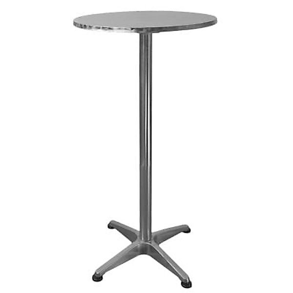 Chefgastro Stehtisch Höhenverstellbar Mit Hussen Klappbar Rund Hxø 75-115X6 günstig online kaufen