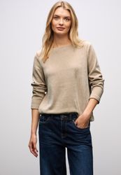 STREET ONE Rundhalspullover günstig online kaufen