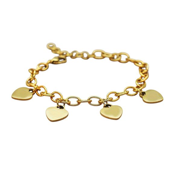 KARMA Armband Damen Herz Edelstahl Silber günstig online kaufen
