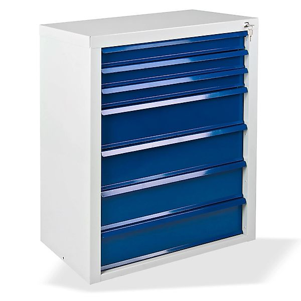 PROREGAL® Werkzeugschrank Schubschrank Kobra mit 7 Schub, HxBxT 90x70x43,5c günstig online kaufen
