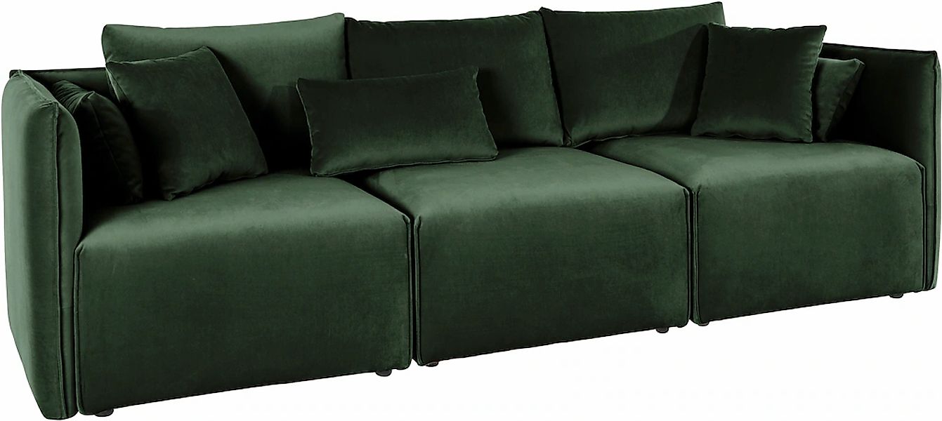 OTTO home 3-Sitzer "Nöre" 3 Teile, in vielen Bezugsqualitäten und Farben s. günstig online kaufen