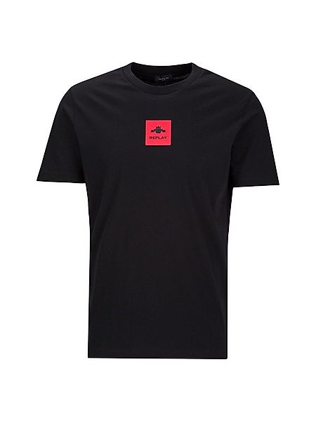 Replay T-Shirt Frontlogo Red günstig online kaufen