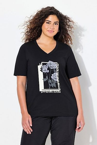 Ulla Popken T-Shirt T-Shirt Blüten Classic günstig online kaufen