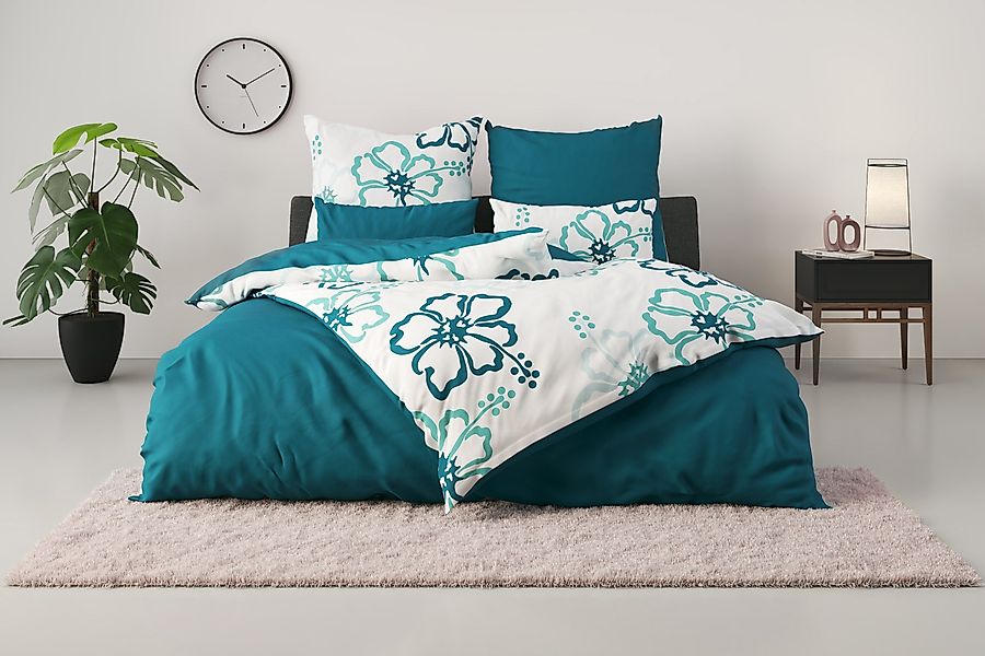 my home Wendebettwäsche Litschi, Polycotton recycelt, günstig online kaufen