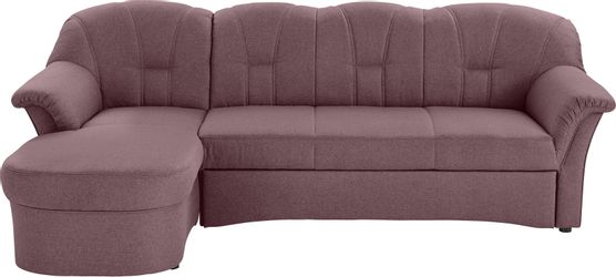 DOMO collection Ecksofa "Papenburg, zeitlose Rückensteppung, elegante Forme günstig online kaufen