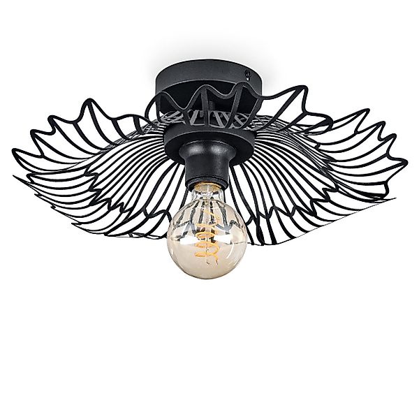 hofstein Deckenleuchte Deckenlampe aus Metall in günstig online kaufen