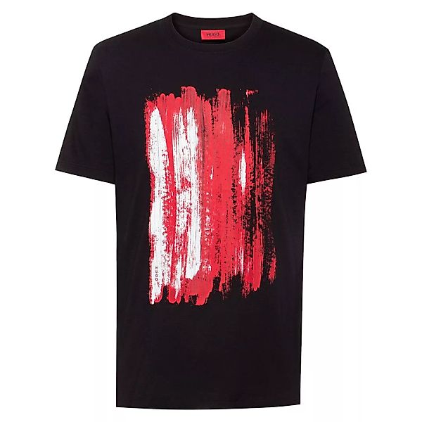 Hugo Draint Kurzärmeliges T-shirt XL Black günstig online kaufen