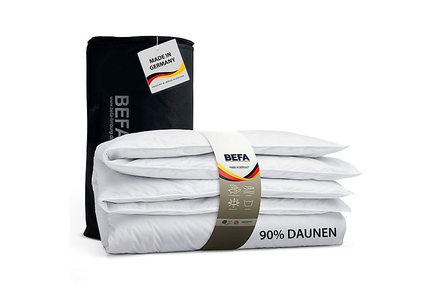 BEFA NATUR Daunenbettdecke kuschelige Premium-Winterdecke extra warm, Füllu günstig online kaufen