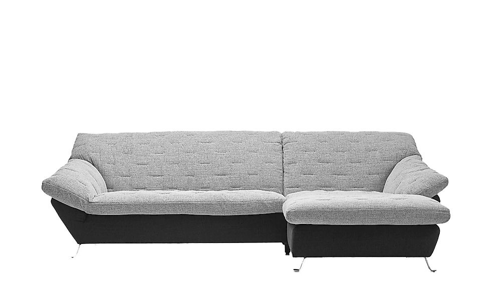 Ecksofa - grau - 84 cm - Polstermöbel > Sofas > Ecksofas - Möbel Kraft günstig online kaufen