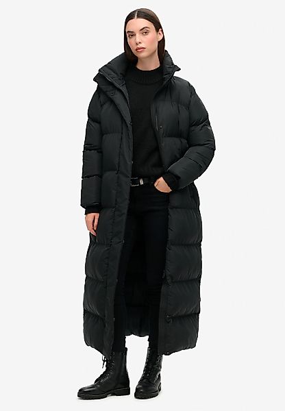Superdry Steppjacke "MAXI LONGLINE PUFFER JACKET" mit Kapuze günstig online kaufen