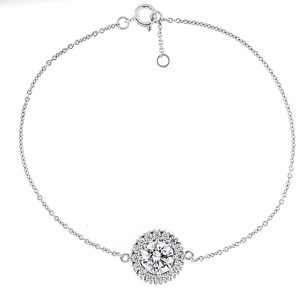 Smart Jewel Armband "rund, funkelnde Zirkonia Steine, Silber 925" günstig online kaufen