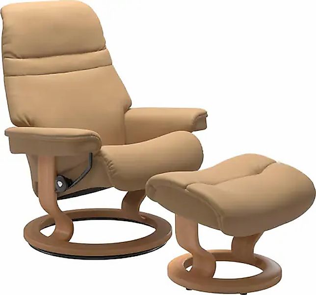 Stressless® Relaxsessel »Sunrise« Set, Relaxsessel mit Hocker, mit Classic günstig online kaufen