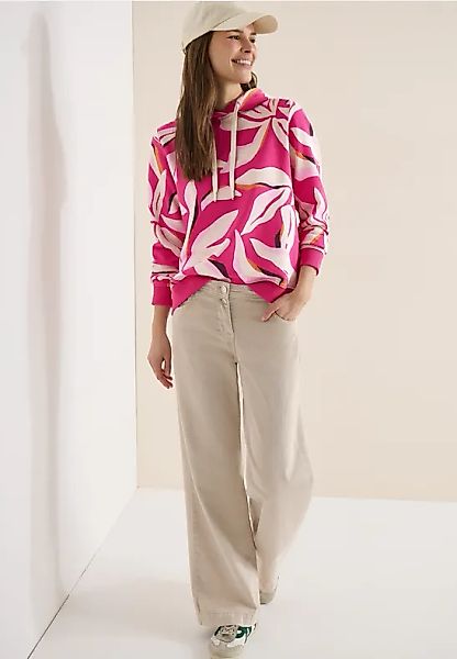Sweatshirt mit floralem Muster günstig online kaufen