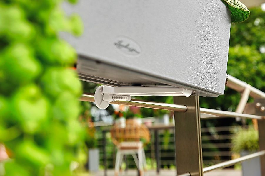 Lechuza® Balkonkasten Lechuza Blumenkastenhalter Balconera 2er-Set günstig online kaufen