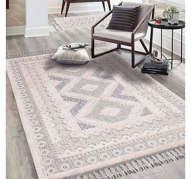 Carpet City Hochflor-Teppich Valencia 730, rechteckig, Höhe: 20 mm, Läufer, günstig online kaufen