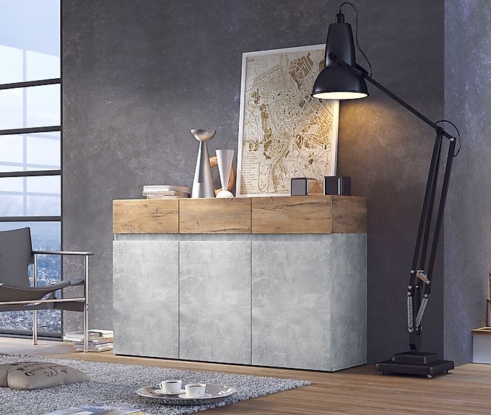 INOSIGN Sideboard "Rimini", Breite 135 cm günstig online kaufen
