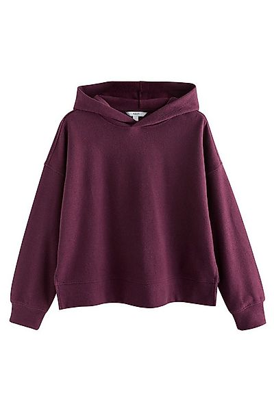 Next Strickpullover Weiches, gemütliches, geripptes Kapuzensweatshirt (1-tl günstig online kaufen