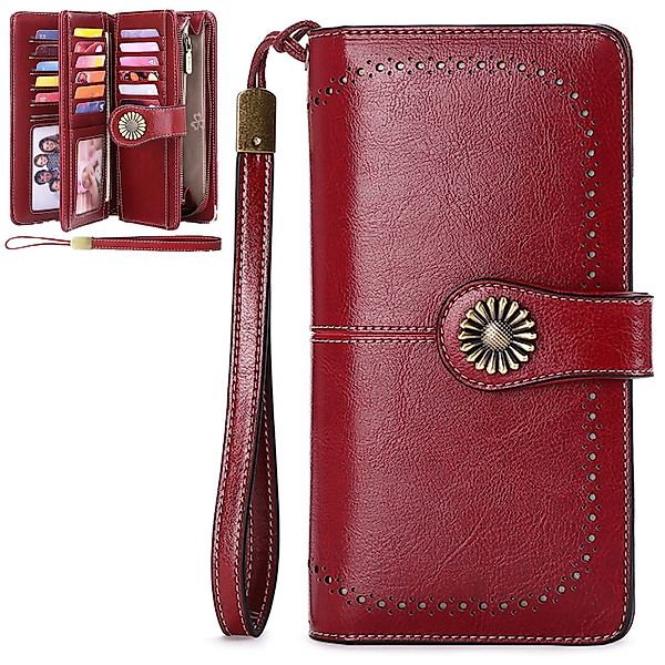 MODFU Geldbörse Handytasche Kurz Geldbeutel Portemonnaie günstig online kaufen