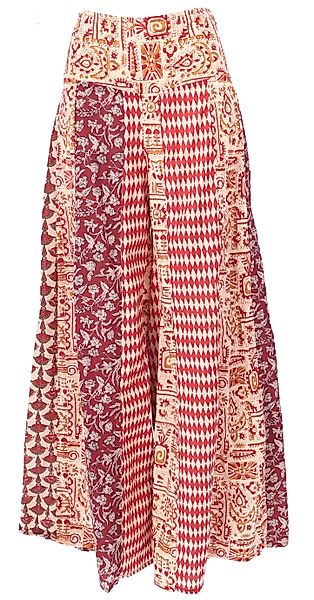 Guru-Shop Relaxhose Patchwork Palazzohose, Hippie chic günstig online kaufen