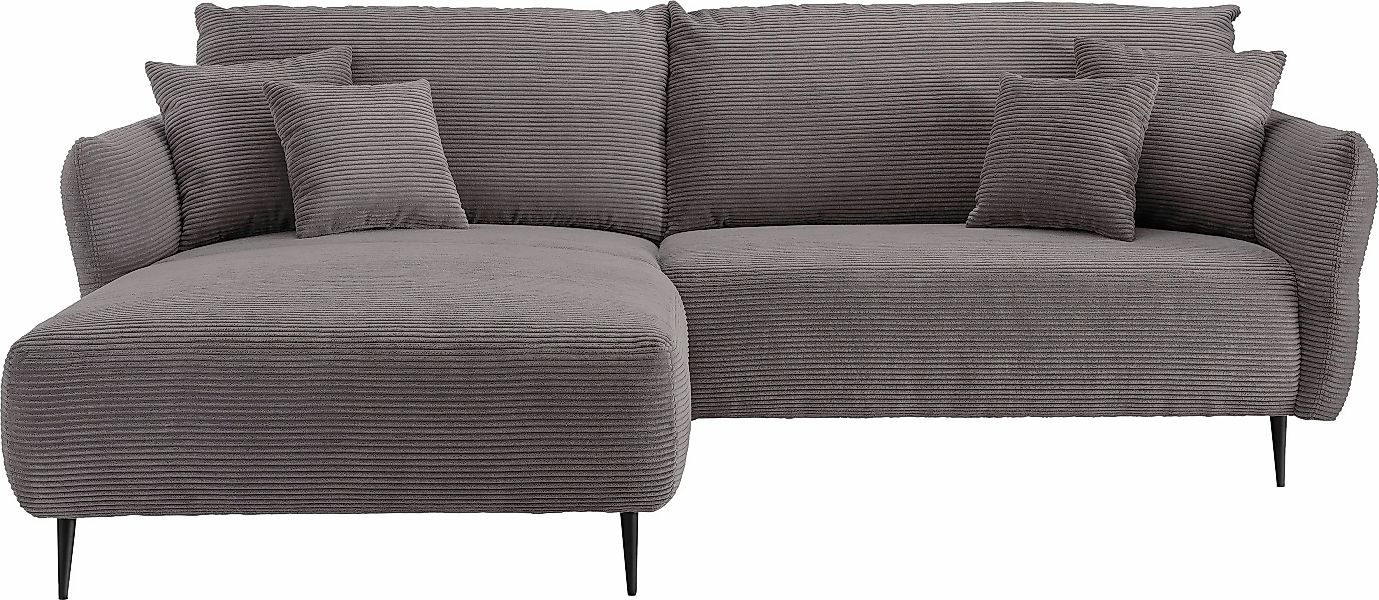 INOSIGN Ecksofa »Amarena L-Form«, inklusive Armlehnenverstellfunktion, 4x Z günstig online kaufen