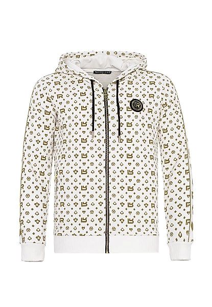 RedBridge Kapuzensweatjacke Sweat Kapuzenjacke Reißverschluss Allover günstig online kaufen