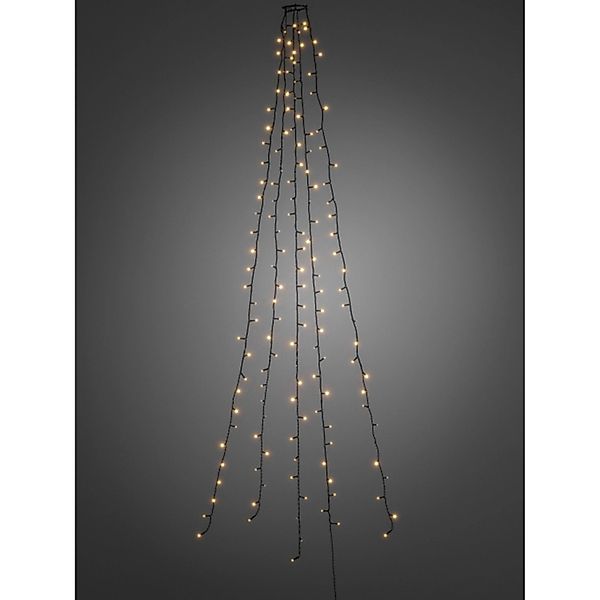 Konstsmide LED Baummantel mit Ring 200 bernsteinfarbene LEDs innen günstig online kaufen