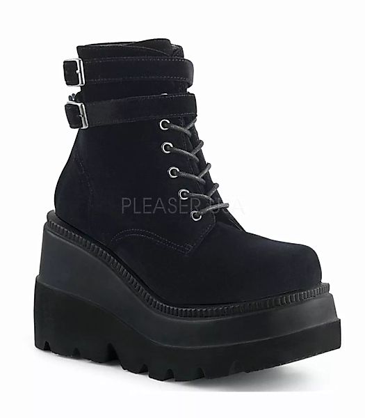 Demonia Plateau Stiefelletten SHAKER-52 schwarz (Schuhgröße: EUR 40) günstig online kaufen