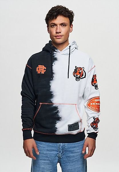 Recovered Kapuzensweatshirt NFL Bengals Ink Dye Effect On im zeitlosen Desi günstig online kaufen