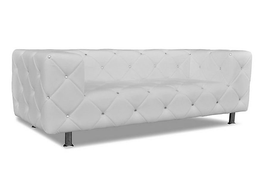 Xlmoebel Sofa Modernes 3-Sitzer-Sofa in Weiß für das Wohnzimmer - Design-Co günstig online kaufen