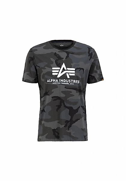 Alpha Industries T-Shirt "Alpha Industries Men - T-Shirts Basic T-Shirt Cam günstig online kaufen