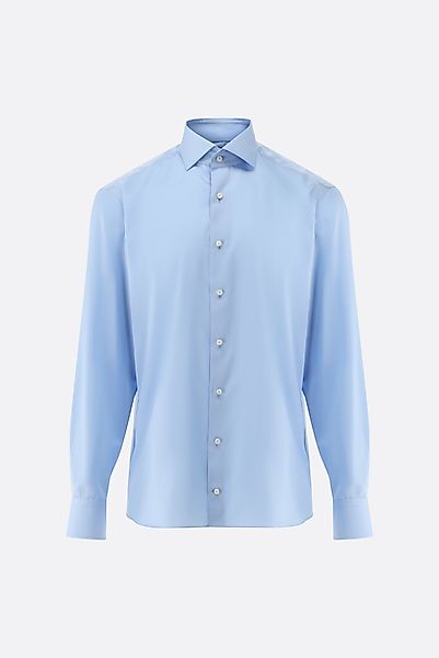 Businesshemd aus Baumwoll-Dobby Tailor Fit günstig online kaufen