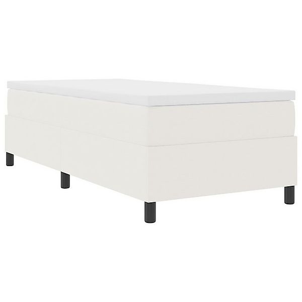 vidaXL Bett Boxspringbett Creme 80x200 cm Cordstoff (1-tlg) günstig online kaufen