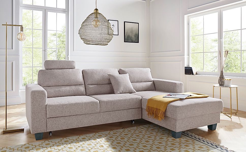 TRENDMANUFAKTUR Ecksofa Chamber, zeitlos und modern, günstig online kaufen
