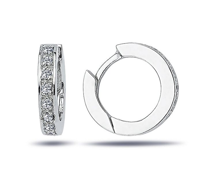 EinStein Diamant Ohrring-Set Creolen Diamanten Brillant Schliff Ohrringe 14 günstig online kaufen